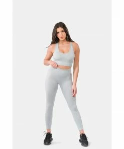 Sting Allure Seamless Womens Sports Bra - Grey