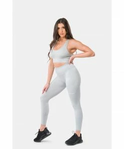 Sting Allure Seamless Womens Sports Bra - Grey