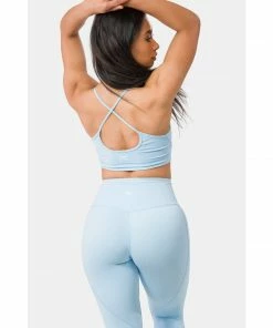 Sting Aurora Coral Infinity Womens Sports Bra - Blue