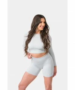 Sting Allure Seamless Womens Bike Shorts - Grey