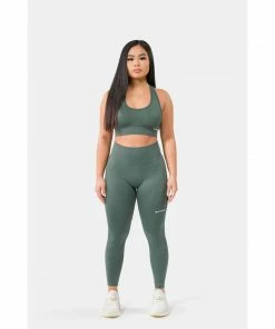 Sting Allure Seamless Womens Leggings - Khaki