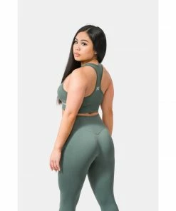 Sting Allure Seamless Womens Sports Bra - Khaki