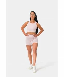 Sting Aurora Coral Impact Womens Sports Bra - Pink