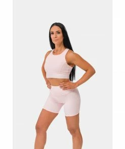 Sting Aurora Coral Womens Bike Shorts - Pink