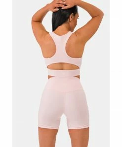 Sting Aurora Coral Womens Bike Shorts - Pink