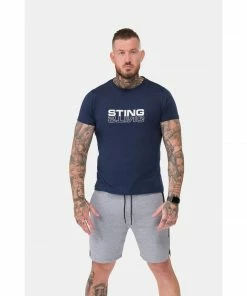 Sting Men's Ultra Tee - Black/Grey/Red/Blue 43 Sting Men's Ultra Tee - Black/Grey/Red/Blue