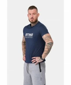 Sting Men's Ultra Tee - Black/Grey/Red/Blue 46 Sting Men's Ultra Tee - Black/Grey/Red/Blue