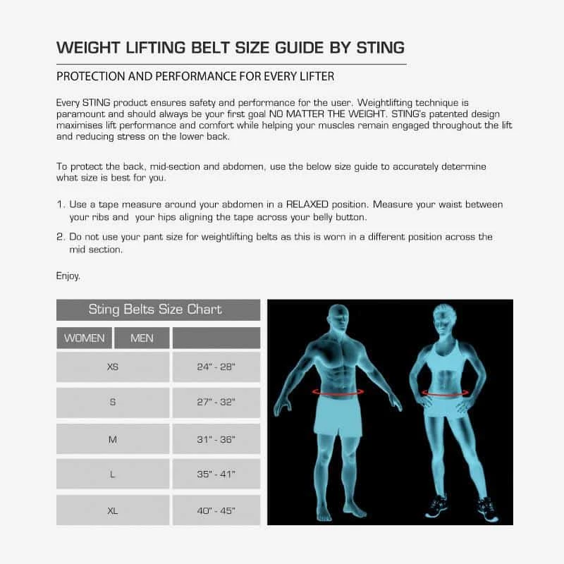 STING NEO LIFTING BELT 4 INCH WEIGHTLIFTING 6 STING NEO LIFTING BELT 4 INCH WEIGHTLIFTING