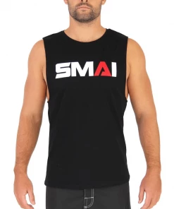 SMAI - Men's Muscle Tank Black