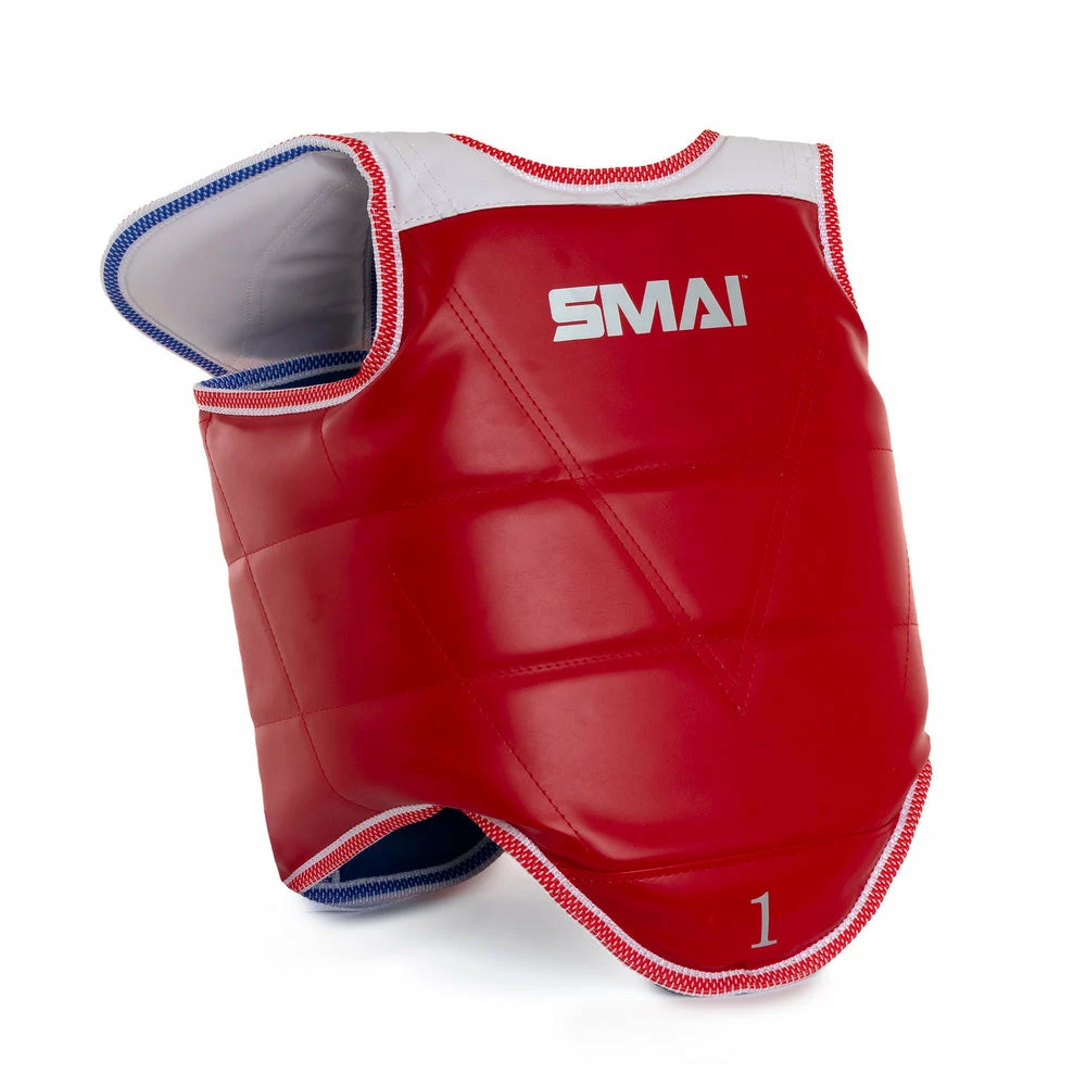 SMAI Reversible Taekwondo Chest Guard Martial Arts Training SMID301 3 SMAI Reversible Taekwondo Chest Guard Martial Arts Training SMID301