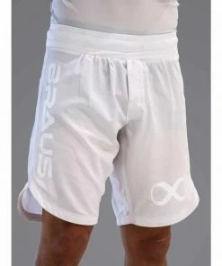 Gis Braus TS1 No Gi Fight Short - Black / White