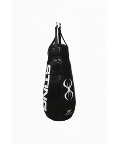 Sting Panama 4ft Tear Drop Heavy Duty Punching Bag - Black BOXING / MUAY THAI / MMA