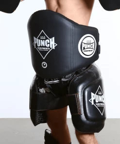 PUNCH Black Diamond Trainer Belly Pad Premium Kickboxing Muay Thai Training BOXING / MUAY THAI / MMA