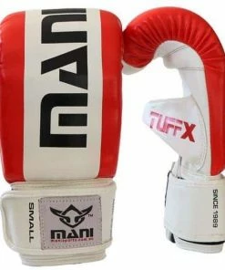 Mani TUFFX Pre-Curved Bag Mitts Boxing / MMA Training Gloves RED BOXING / MUAY THAI / MMA