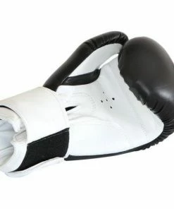 Mani TUFFX Boxing Gloves - Black & White BOXING / MUAY THAI / MMA