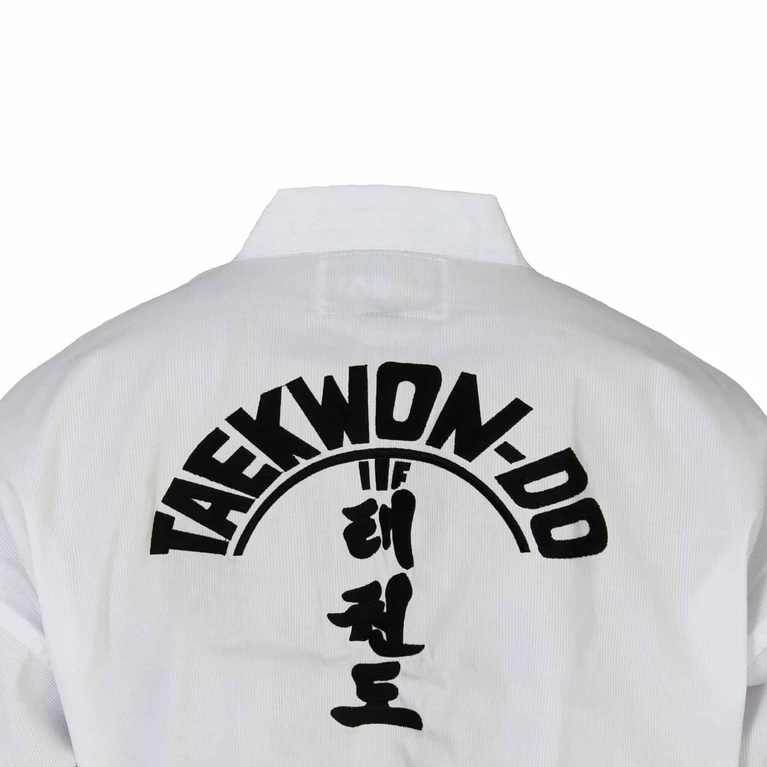 SMAI ITF TKD Uniform - 8oz Ribbed Student Dobok + White Belt MARTIAL ARTS 5 SMAI ITF TKD Uniform - 8oz Ribbed Student Dobok + White Belt MARTIAL ARTS