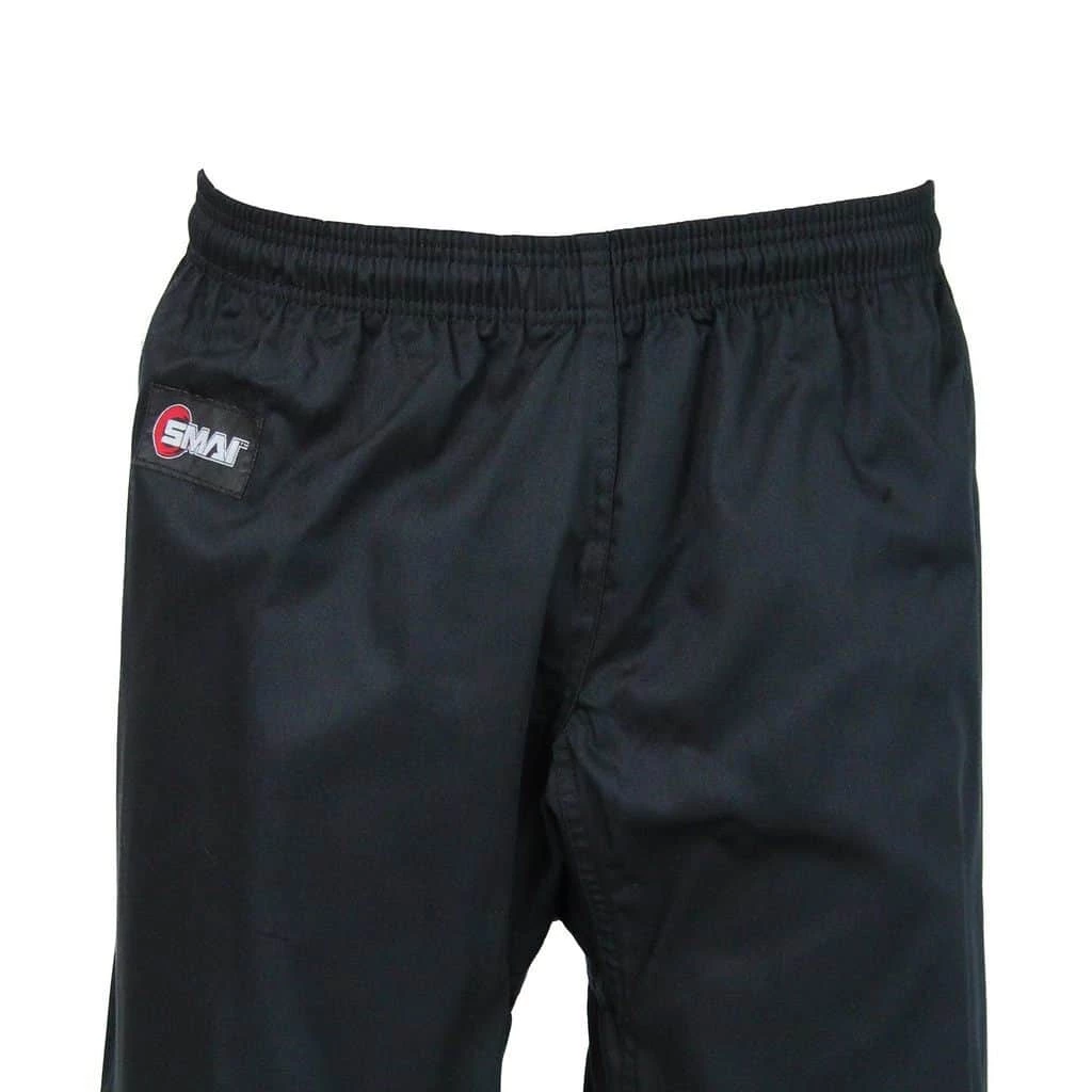 SMAI Karate Uniform 8oz Student Gi (Black) Double Stitched + White Belt MARTIAL ARTS 8 SMAI Karate Uniform 8oz Student Gi (Black) Double Stitched + White Belt MARTIAL ARTS