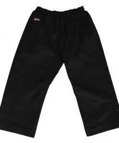 MARTIAL ARTS SMAI Karate Uniform 12oz Canvas Gi (Black) Double Stitched + White Belt