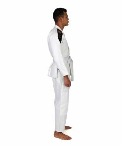 SMAI MMA BJJ Uniform XTREME White 450gsm 100% Cotton Double Stitched +White Belt MARTIAL ARTS