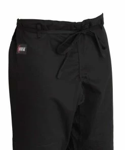 SMAI Judo Uniform Single Weave Gi (Black) Double Stitched + White Belt MARTIAL ARTS