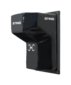 Sting Uppercut Commercial Grade Fixed Wall Punching Bag - Black