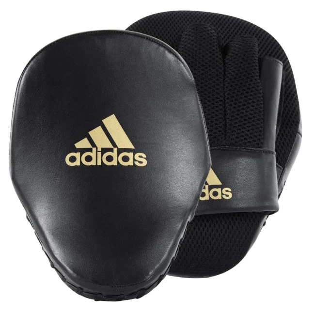 Adidas Boxing Focus Pads Short - Black Gold 3 Adidas Boxing Focus Pads Short - Black Gold