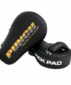 PUNCH Urban Kick Pads Pair Muay Thai Kick Boxing Black