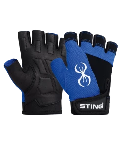 STING VX1 VIXEN EXERCISE TRAINING GLOVES - Light Blue