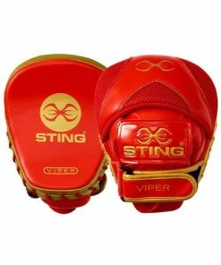 STING VIPER Leather Speed Focus Mitt BOXING / MUAY THAI / MMA 7 STING VIPER Leather Speed Focus Mitt BOXING / MUAY THAI / MMA