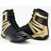BOXING / MUAY THAI / MMA Sting Viper Lightweight Premium Boxing Shoes - Black / Gold