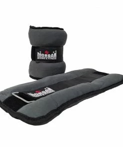 Morgan PAIR Strap On Ankle & Wrist Weights 1/3/5KG Adjustable