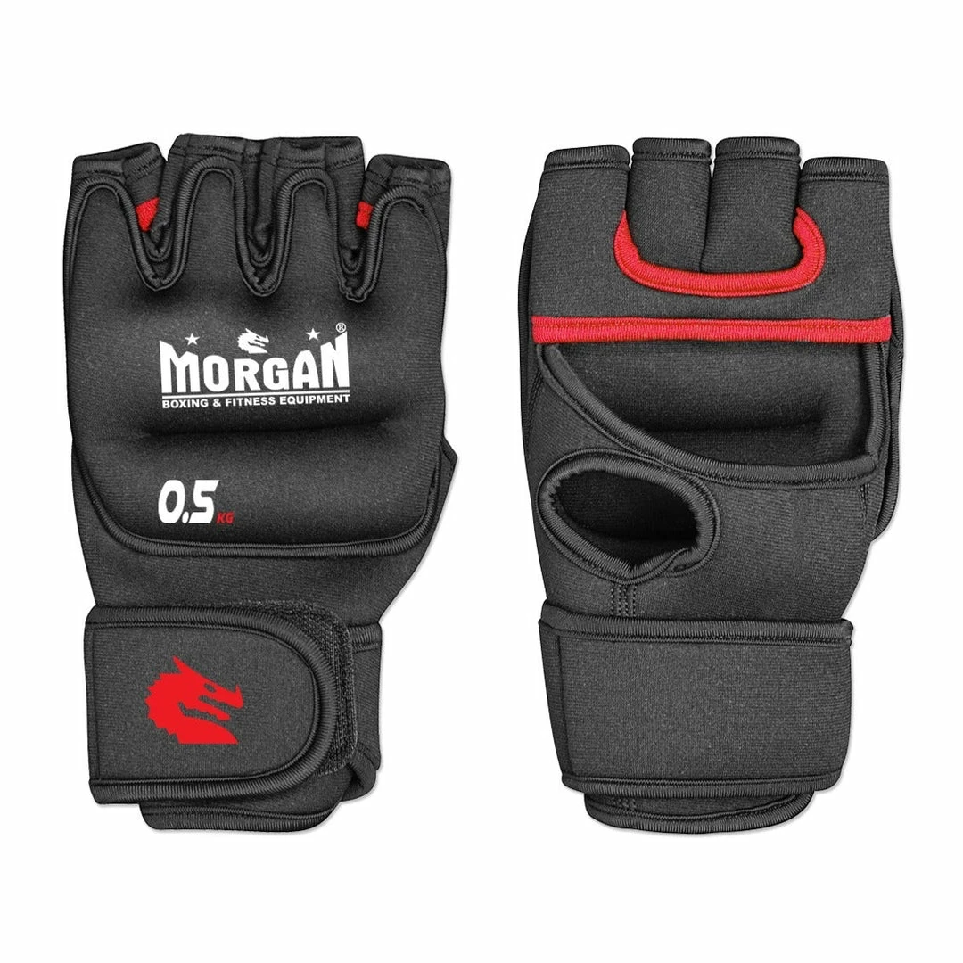 BOXING / MUAY THAI / MMA Morgan Shadow Weighted Boxing & MMA Gloves - 1KG & 3KG 3 BOXING / MUAY THAI / MMA Morgan Shadow Weighted Boxing & MMA Gloves - 1KG & 3KG