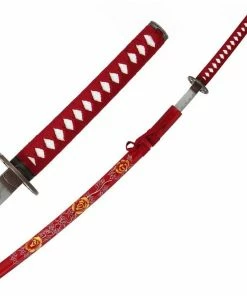 SMAI - Katana - Crimson Hand Paint MARTIAL ARTS
