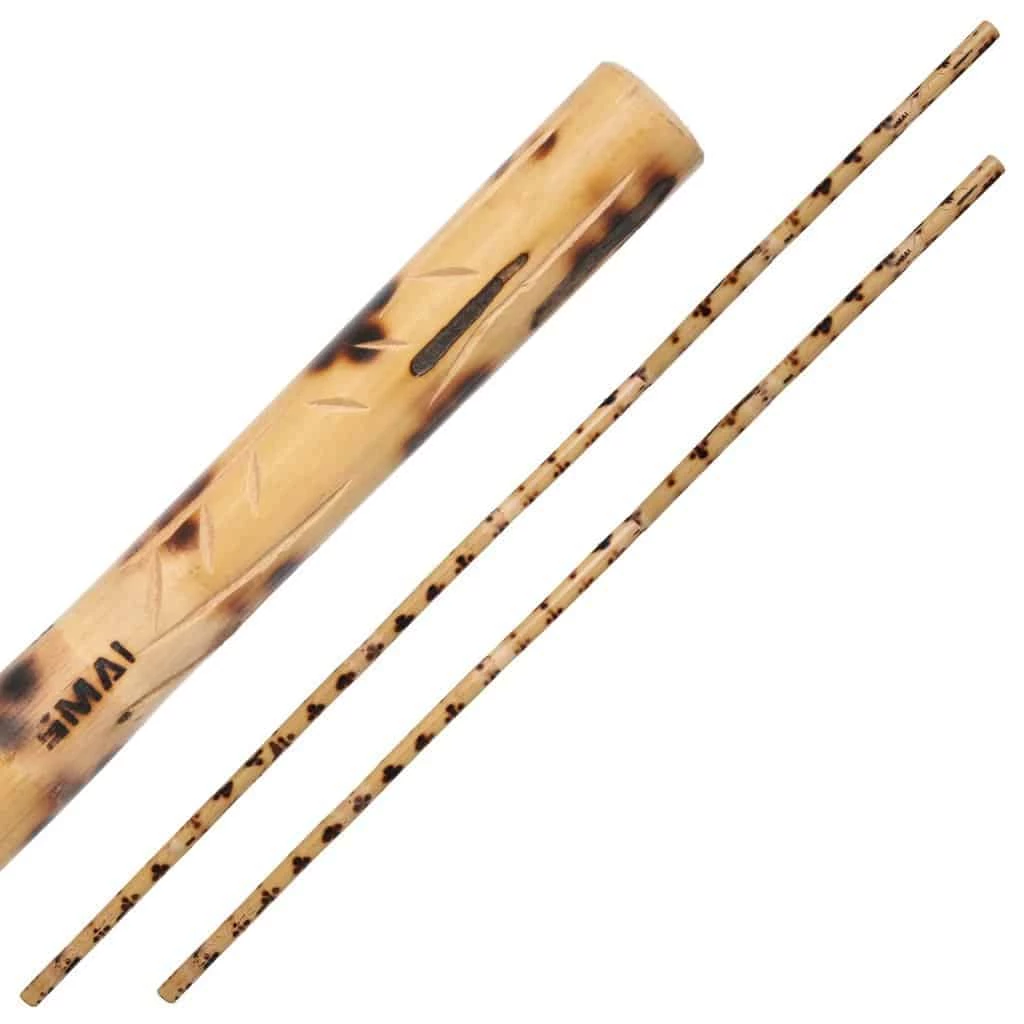 SMAI - Bo Staff - Rattan Burnt 5ft 6ft 3 SMAI - Bo Staff - Rattan Burnt 5ft 6ft