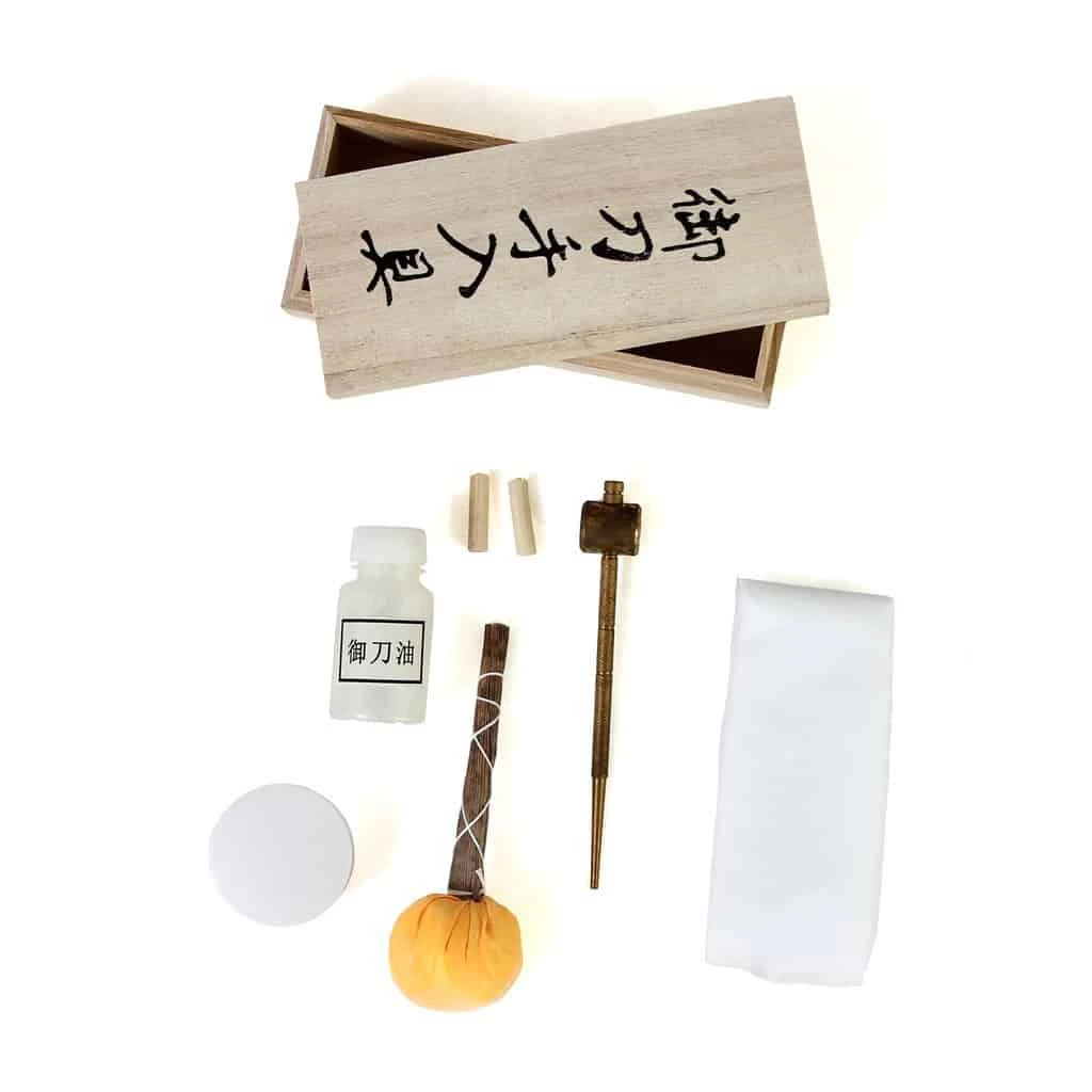 MARTIAL ARTS SMAI - Sword Cleaning Kit 4 MARTIAL ARTS SMAI - Sword Cleaning Kit