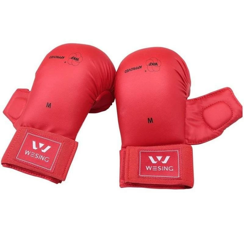 Morgan WKF Approved Karate Mitts With Thumb Protection 3 Morgan WKF Approved Karate Mitts With Thumb Protection