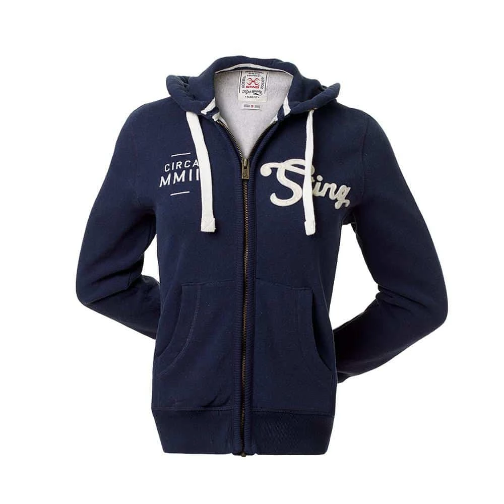 STING PURE CLASSIC HOODIE - Navy Blue 3 STING PURE CLASSIC HOODIE - Navy Blue