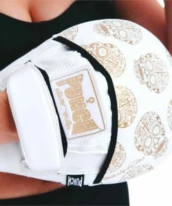 Punch Womens Focus Pads Skull Art White Limited Edition BOXING / MUAY THAI / MMA 14 Punch Womens Focus Pads Skull Art White Limited Edition BOXING / MUAY THAI / MMA