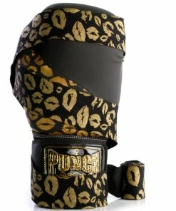 BOXING / MUAY THAI / MMA PUNCH Womens 3M Stretch Hand Wraps Lip Art Boxing / MMA