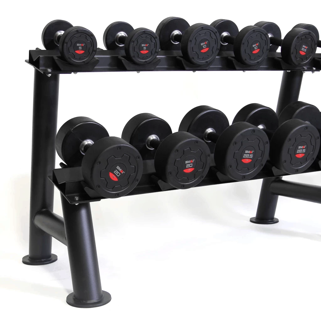 SMAI - Commercial Dumbbell Set With Rack 5-60kg FUNCTIONAL FITNESS 7 SMAI - Commercial Dumbbell Set With Rack 5-60kg FUNCTIONAL FITNESS