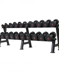 SMAI - Commercial Dumbbell Set With Rack 32.5-60kg