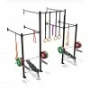 FUNCTIONAL FITNESS SMAI - Double Squat Half Cell With High Overpass