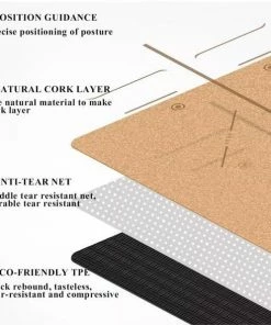 MORGAN Natural Cork Yoga Mat