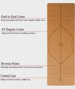 MORGAN Natural Cork Yoga Mat