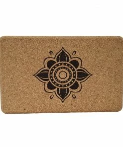 MORGAN Natural Cork Yoga Block 7 MORGAN Natural Cork Yoga Block