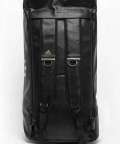 Adidas Boxing 2 In 1 Sports Gym Bag Black / Gold - Medium BOXING / MUAY THAI / MMA 9 Adidas Boxing 2 In 1 Sports Gym Bag Black / Gold - Medium BOXING / MUAY THAI / MMA