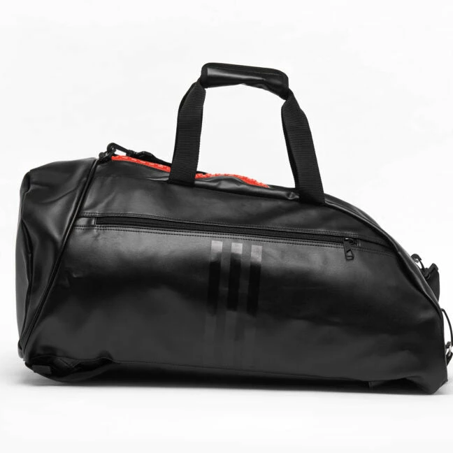 BOXING / MUAY THAI / MMA Adidas 2 In 1 Sports Gym Bag Black / Red - Medium 13 BOXING / MUAY THAI / MMA Adidas 2 In 1 Sports Gym Bag Black / Red - Medium