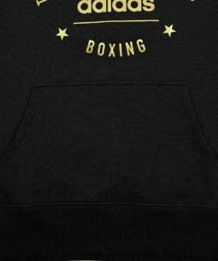 BOXING / MUAY THAI / MMA Adidas Boxing Hoody Black & Gold