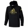 BOXING / MUAY THAI / MMA Adidas Badge Of Sport Boxing Hoody Black & Gold