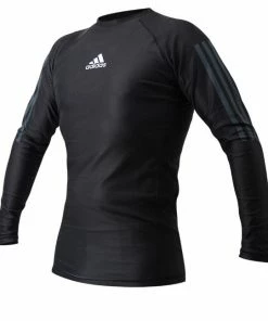 Adidas Performance Long Sleeve Rash Guard - Black Gis